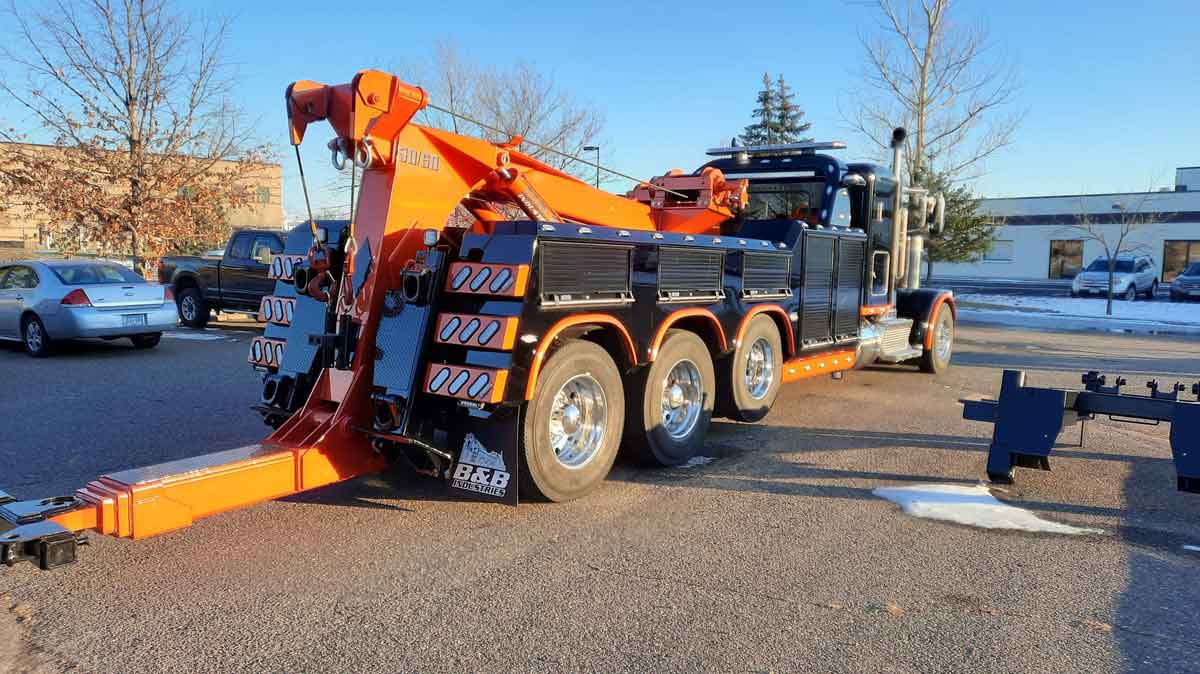 B&B Industries Custom Wrecker