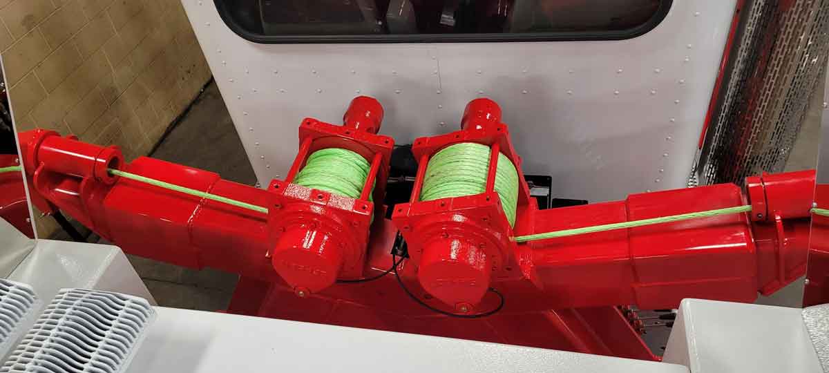 20k Side Pull Dual Winch Attachment